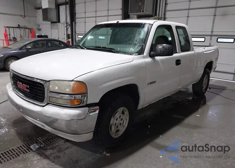 2001 GMC Sierra 1500 Sl из США, поврежденный, VIN 1GTEK19T91Z319333